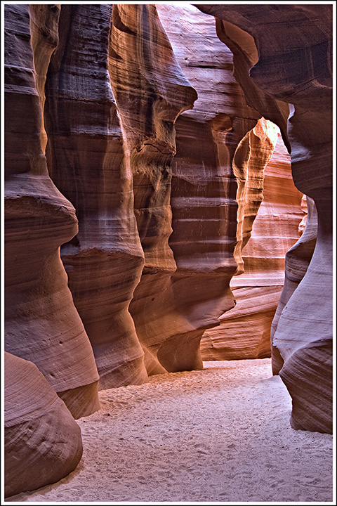 Illuminated Edges - Antelope Canyon
