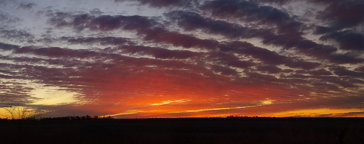 Sunset last Thu.