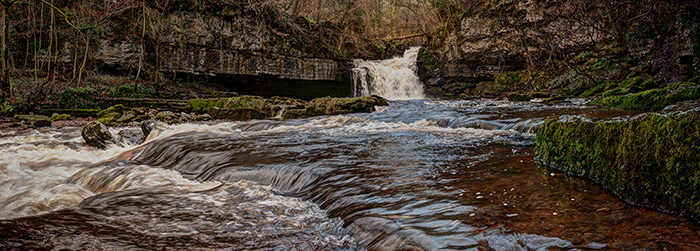 West Butron Falls in Flood