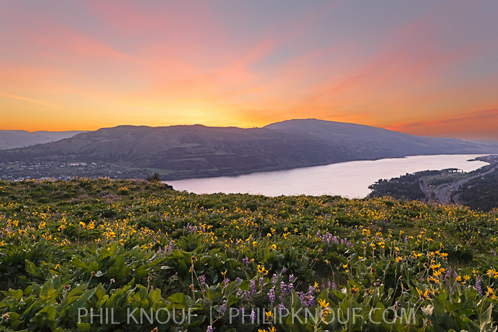 Sunrise Tom McCall Preserve