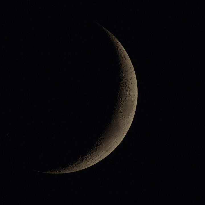 Crescent moon