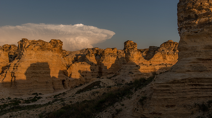 Castle Rock badlands, Kansas