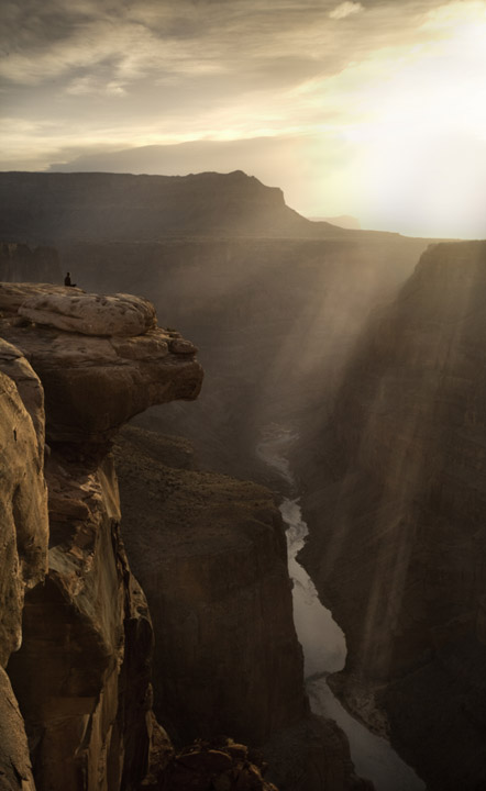 Alone at the top of the world