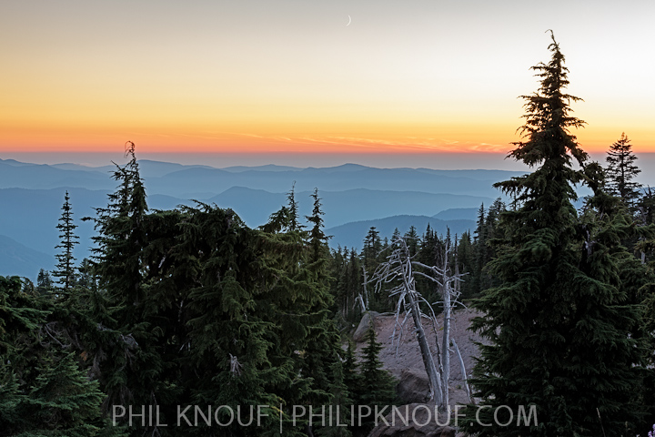 Western Cascades Sunset