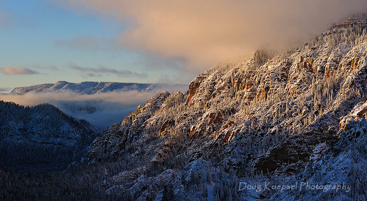 Oak Creek Canyon Snow