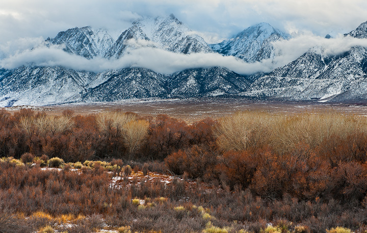 Winter in the Alabama Hills