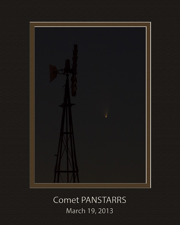Comet PANSTARRS 3/19/13