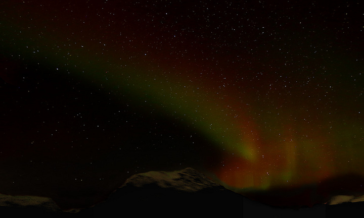 Norwegian Aurora Above the Arctic Circle