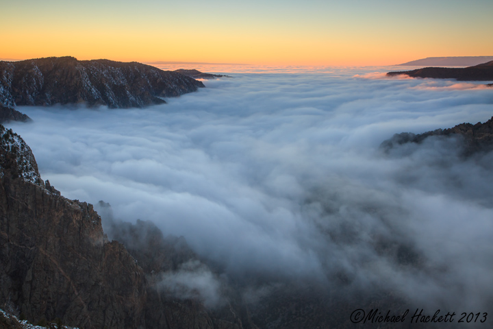 Black Canyon Fog