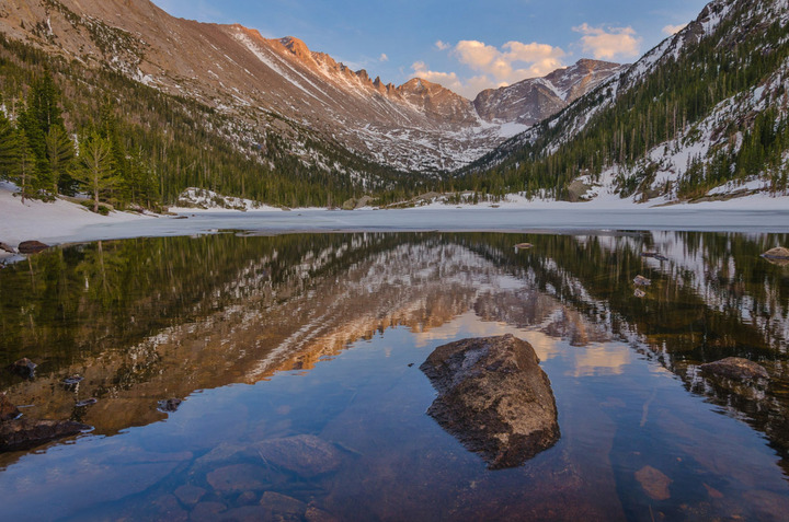 Spring has arrived at Mills Lake!