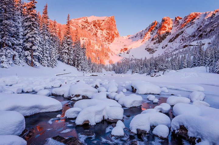 Winter is back in RMNP!