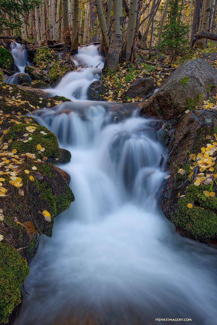 Falls along Boulder Brook