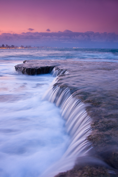 Sunset in San Juan coast