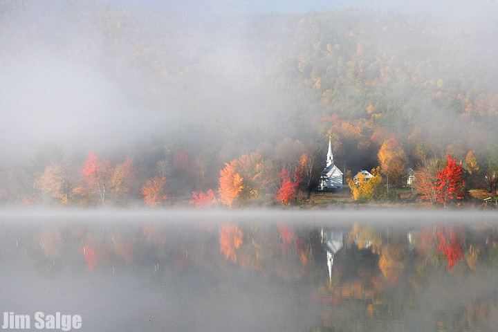 Crystal Lake and the Little White Church...