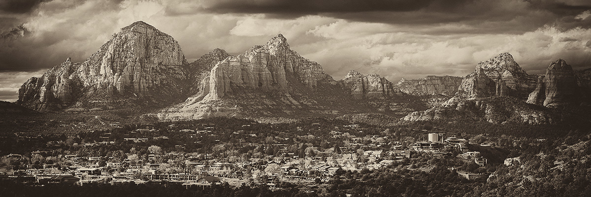 Uptown Sedona from Schnebly Hill