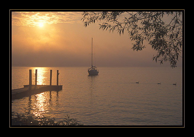  WC #135 Sunrise Above Fog Bank