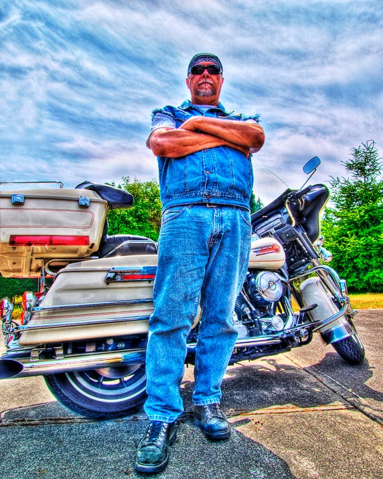 Nature Loving Biker