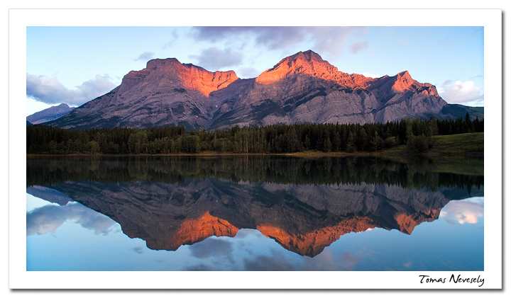 Mount Kidd Reflected
