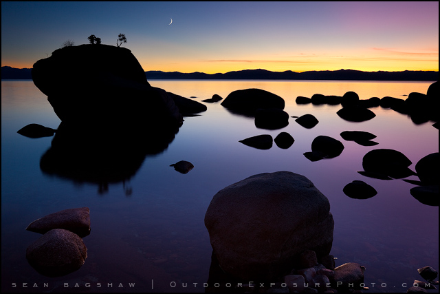 Sunset at Bonsai Rock