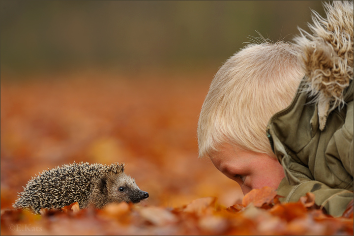 My son and Spikey