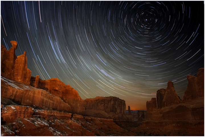 Park Avenu Star Trails
