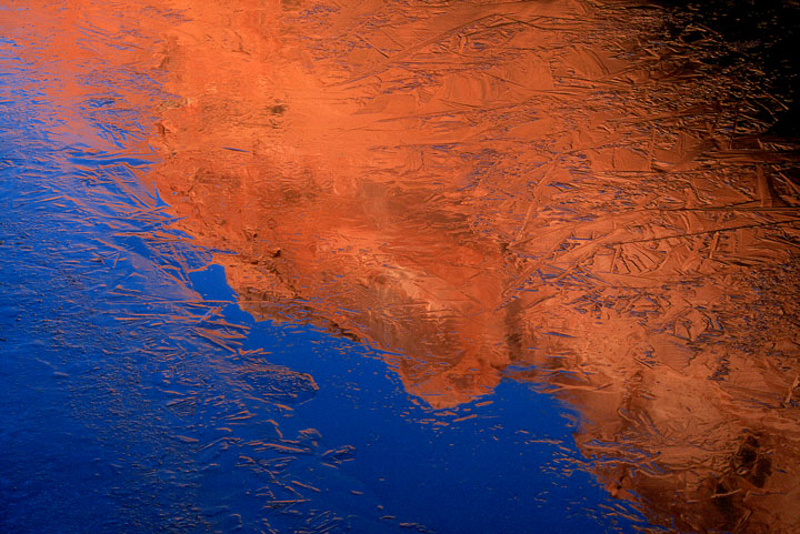 WC411 Ice Reflections