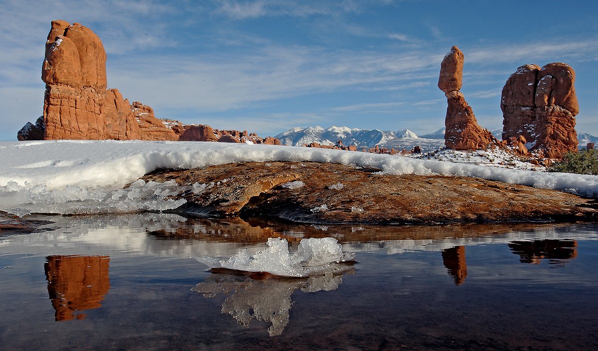 Balanced Rock Reflection