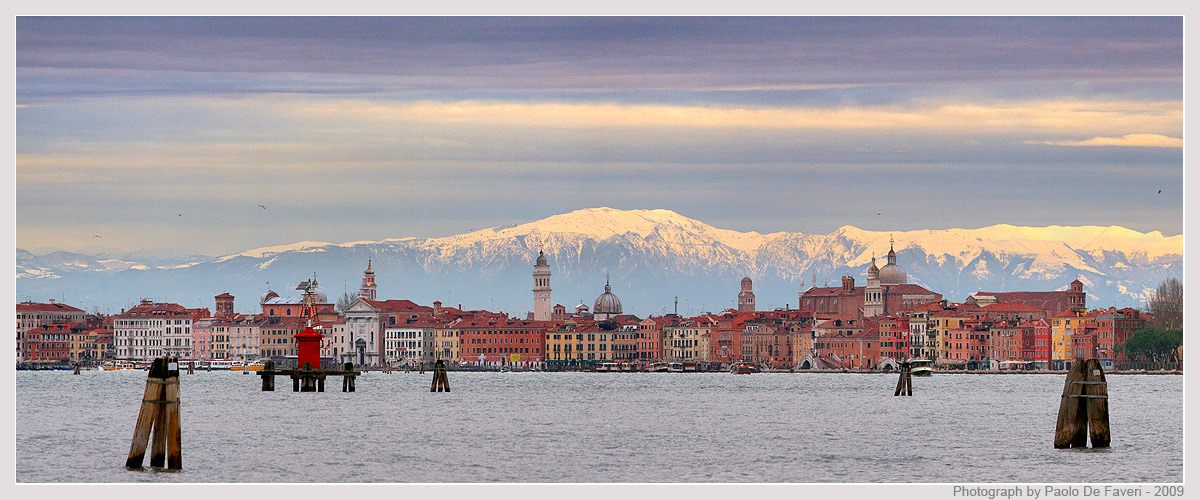 Venice and Alps - WC413