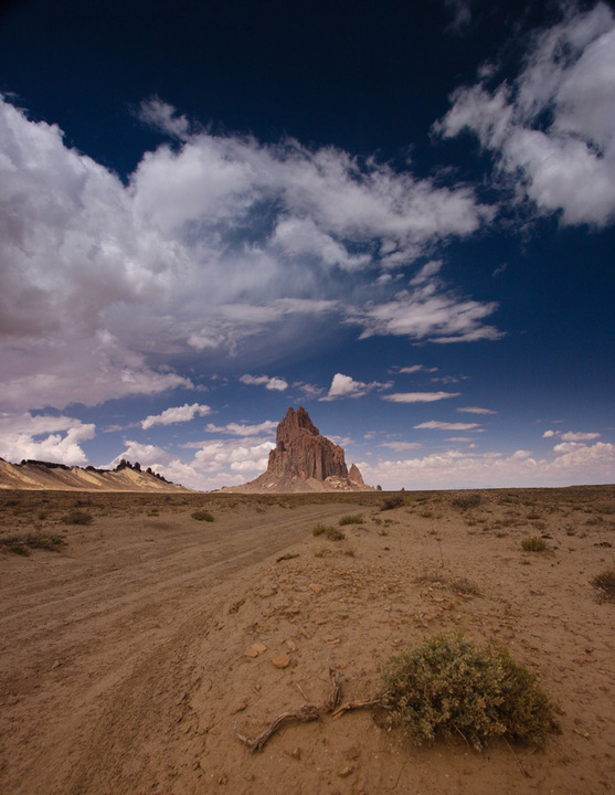#413 Shiprock + B&W repost