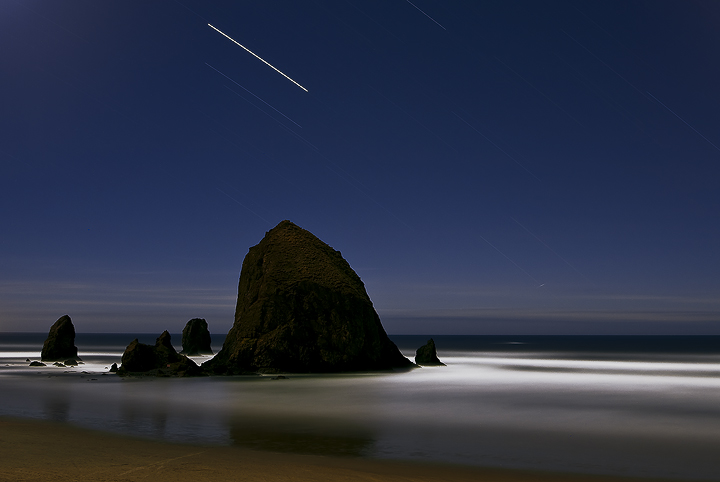 Jupiter Over the Rocks + repost