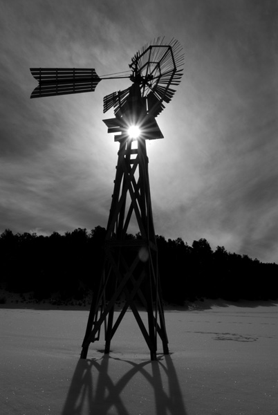 Winter Windmill