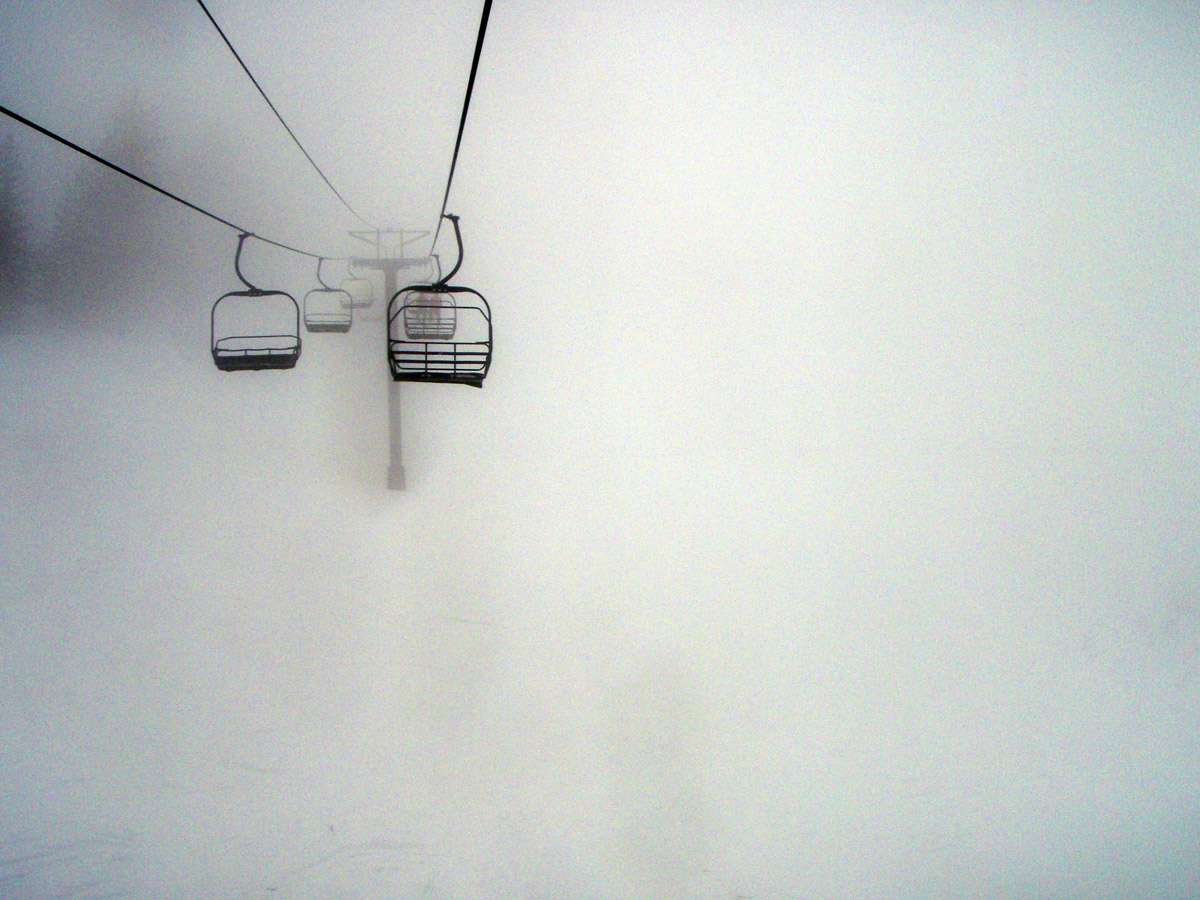Chairlift Into the Cloud