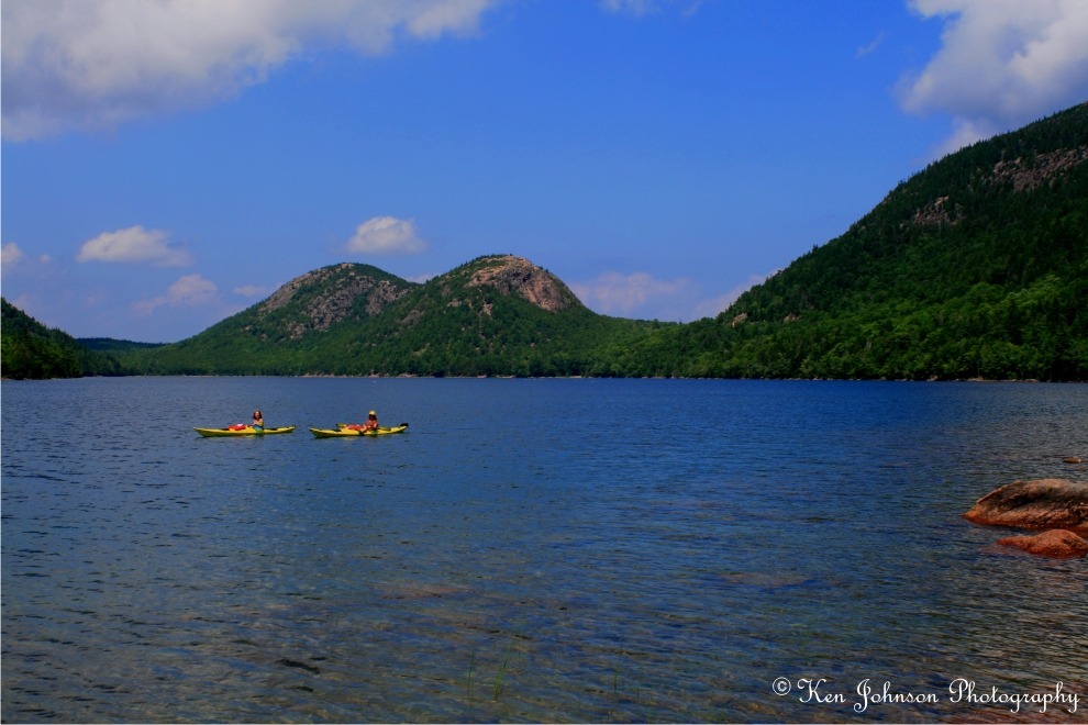 Kayakers at Acadia NP
