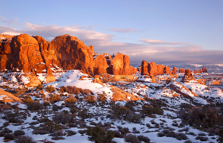Light, Rocks, and Snow