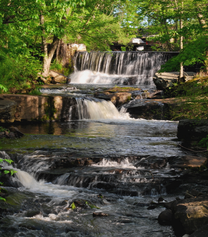 Sunlit Falls