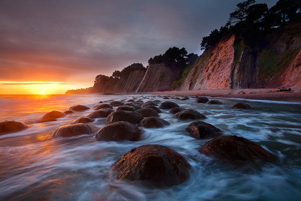 Bowling Ball Beach, CA