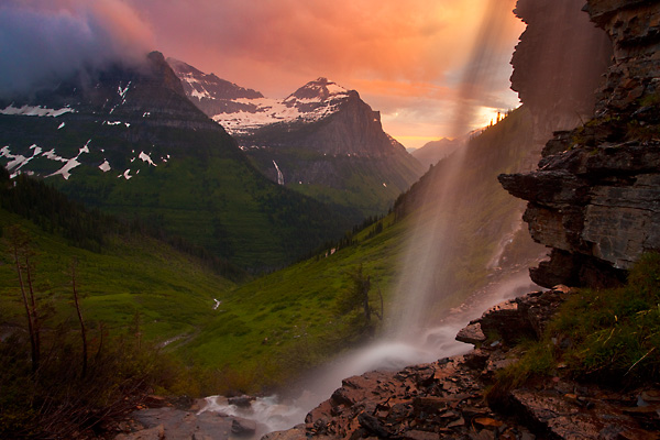 Glacier NP Waterfall