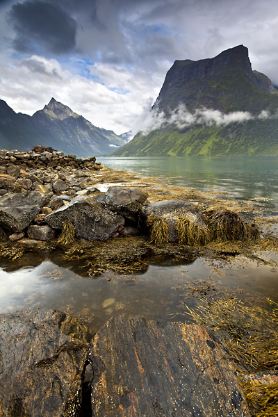 Rain in the fjords