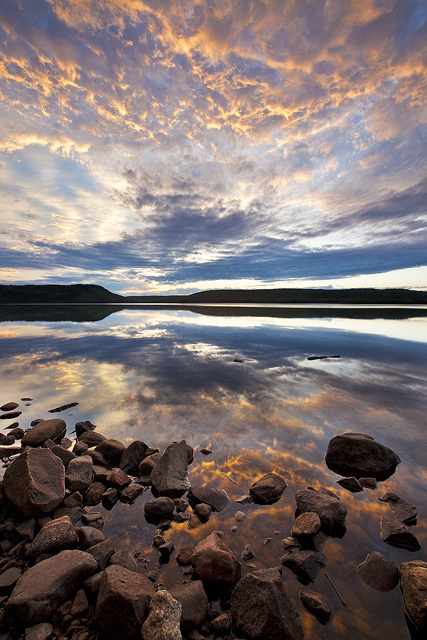 Rose Lake Sunset