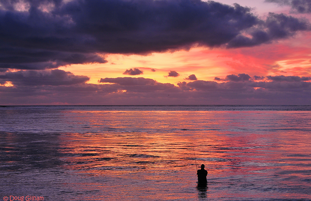 Fishing Sunrise