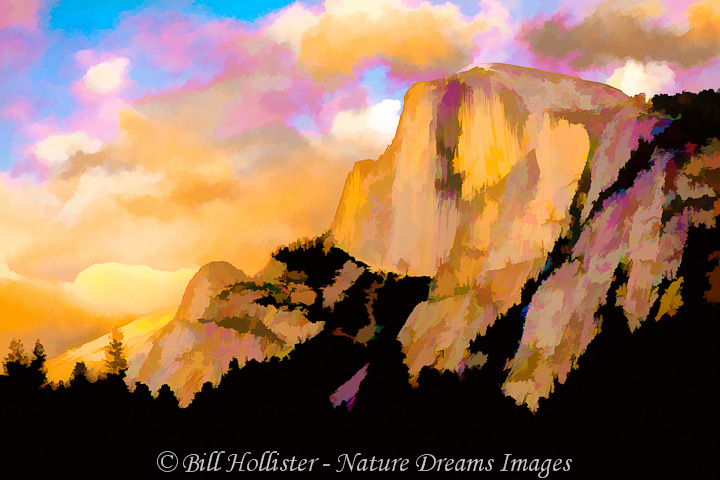 Half Dome After Storm