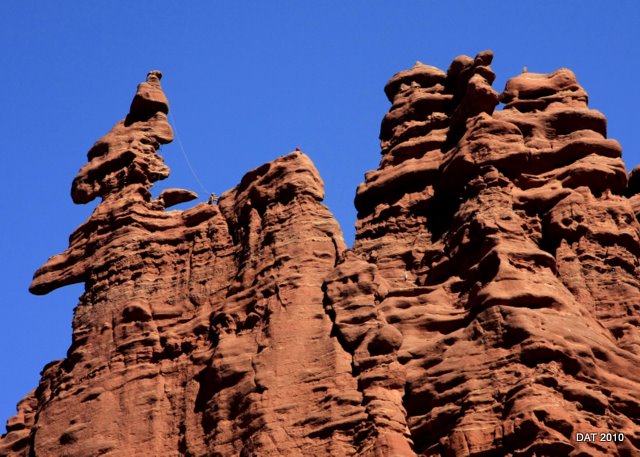 Fisher Towers & climbers