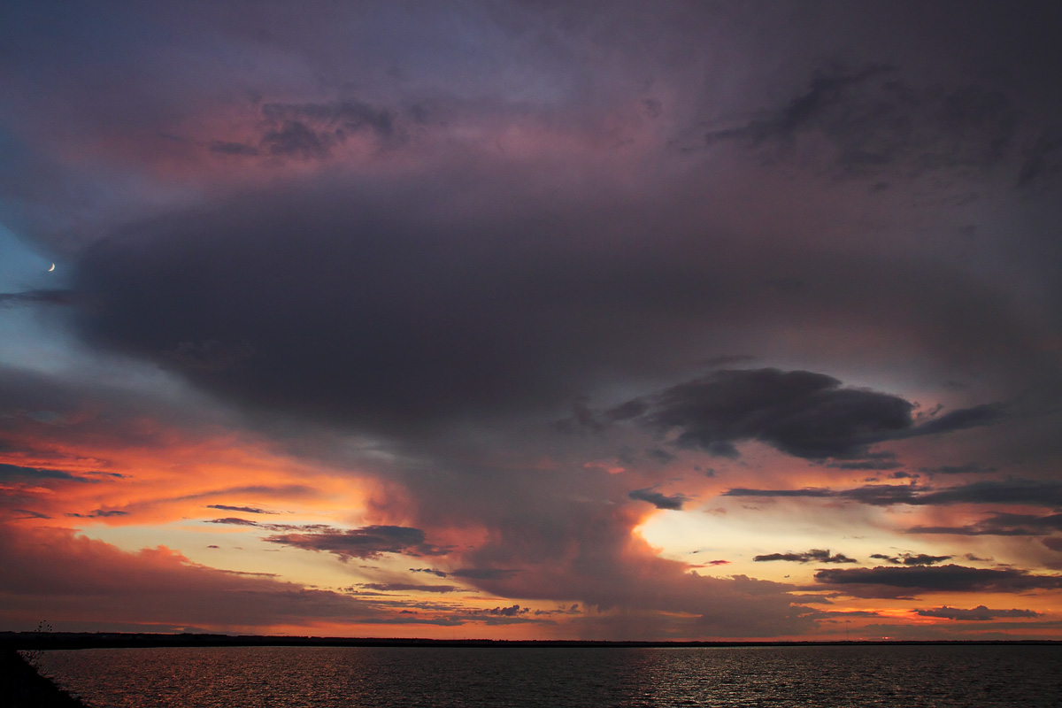 Sunset at Cheyenne....