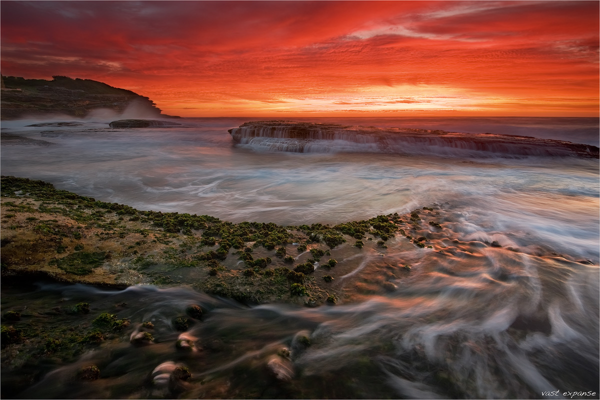 Glowing Red Dawn