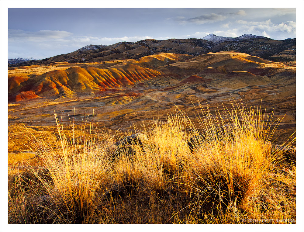 Painted Hills Sunset