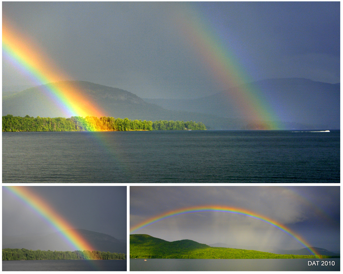 WC 464 Rainbow Collage