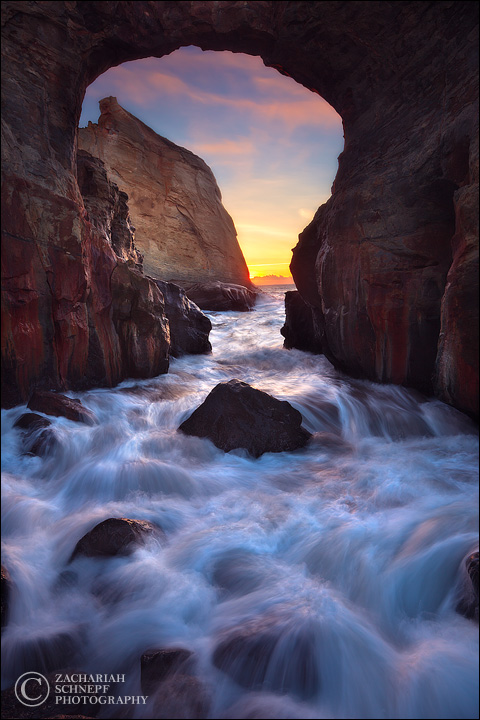 Cascading Wave Pattern