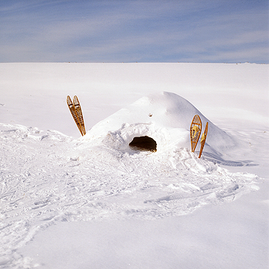 Quinzhee (Snow Shelter)