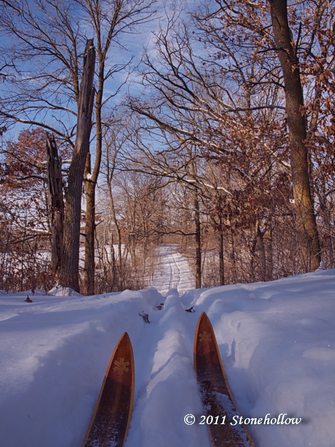 X-skiing (& sun!)