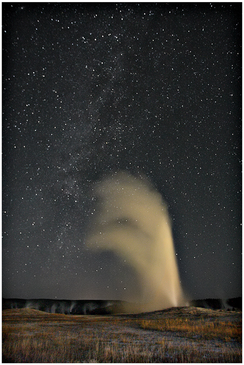 A Night at Old Faithful